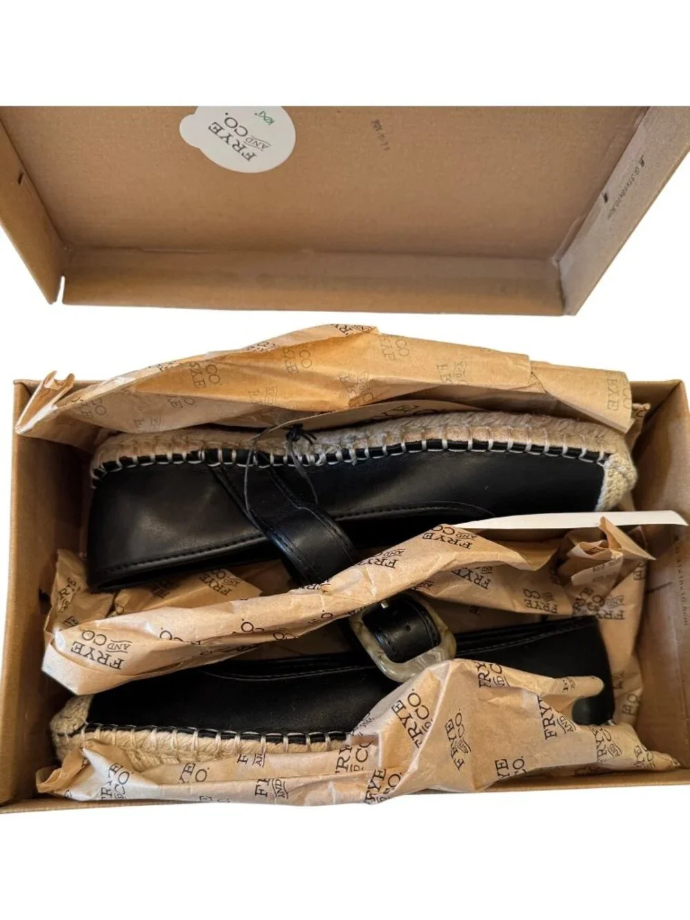 Frye Co. Jatani Black Size 7.5M Black Mary Jane NWB